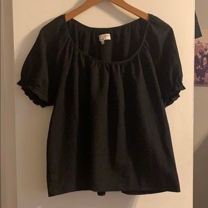 Madewell Texture and Thread blouse